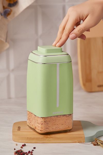 Karaca Horizon Vacuum Glass Storage Container M
