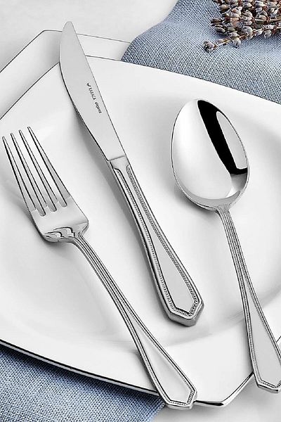 Karaca Madrid Elegance 316 Steel 84 Piece Cutlery Set for 12 Persons