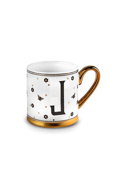 Karaca 330 ml Mug with Letter J