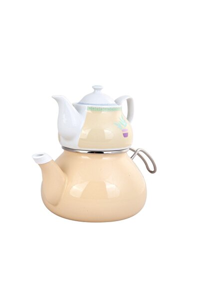 Karaca Candy Midi Cake Porselen Demlikli Çaydanlık