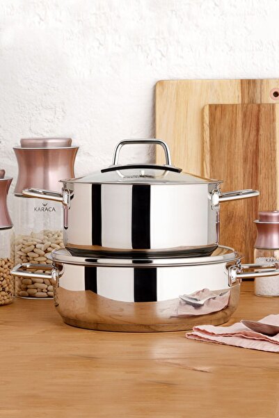 Karaca Galaxy 30 Cm - 12.3 Lt Capacity Steel Pot