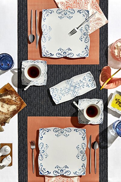 Karaca Indigo 32 Parça Kahvaltı Seti