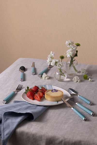 Karaca Freya 18 Piece Dinner Fork Spoon Knife Set for 6 Persons