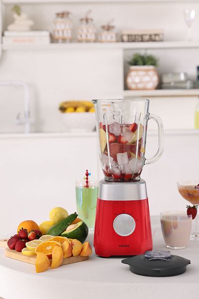 Karaca Multiblend Smoothie Blender Red 1000w