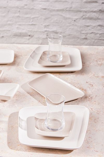 Karaca Naomi Cream 26 Pieces Breakfast Set for 6 Persons