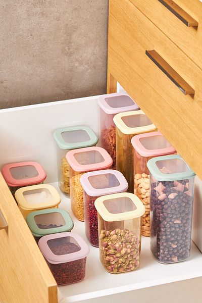 Karaca Forbs Rainbow 12 Piece Storage Container