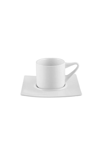 Karaca Block 29 Pieces Porcelain Breakfast/Serving Set for 6 Persons Square