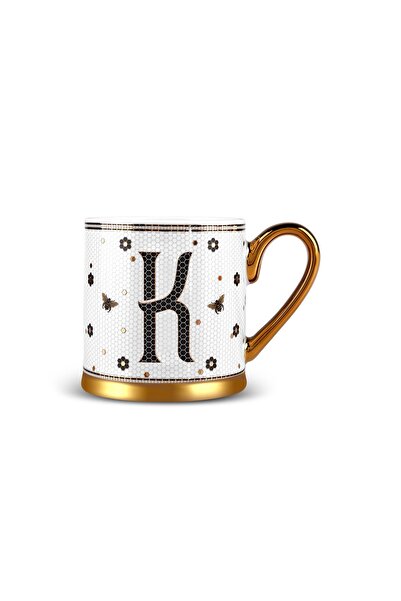 Karaca 330 ml Mug with Letter K