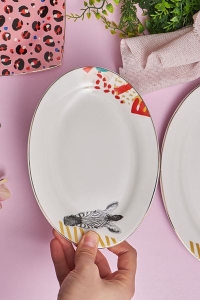 Karaca Zazu 20 Cm Boat Plate