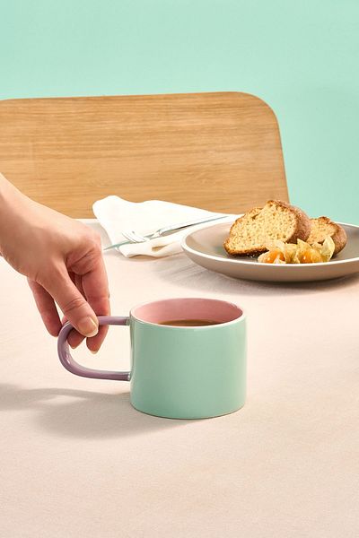 Karaca Dora Green Mug 270 ml