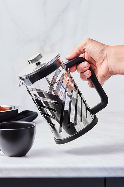 Karaca 800 ml Wave Borosilicate Glass French Press
