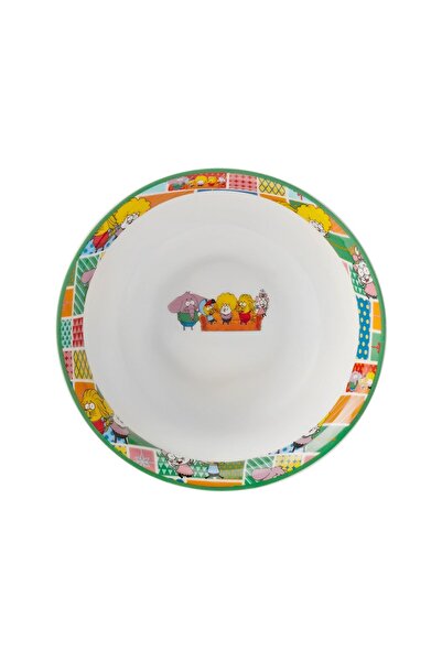 Karaca X Kral Şakir Renkli Porselen Çocuk Yemek Takımı