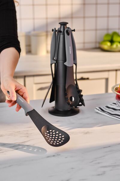 Karaca Rue 7 Pieces - Service Set with Stand