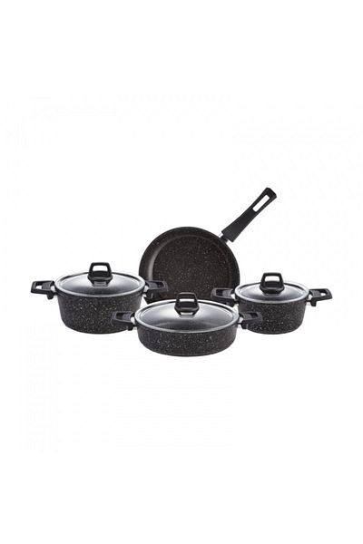 Karaca Morena Bio Granite 7 Piece Cookware Set
