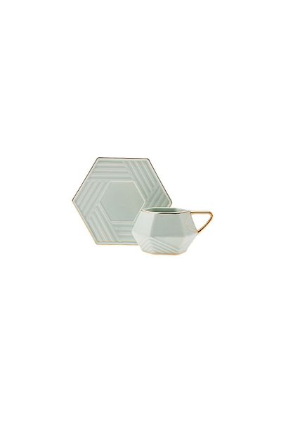 Karaca Line 2 Person Coffee Cup Set 90 ml