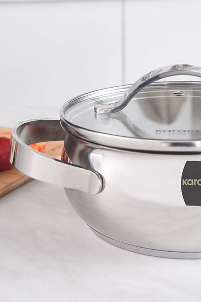 Karaca Kuzina Induction Bottom Steel Pot 16 cm 1.6 Lt