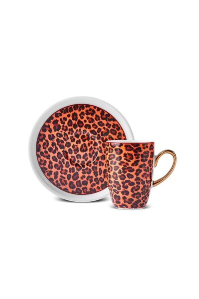 Karaca Leopard 2-Person Coffee Cup 100 ml
