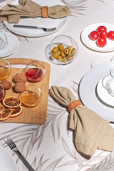 Karaca Darcy Gray 26 Piece Breakfast/Serving Set for 6 Persons