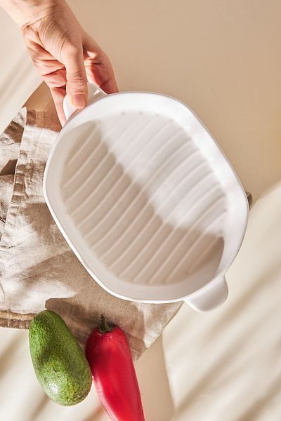Karaca Malia Oval White Oven Dish 27 cm