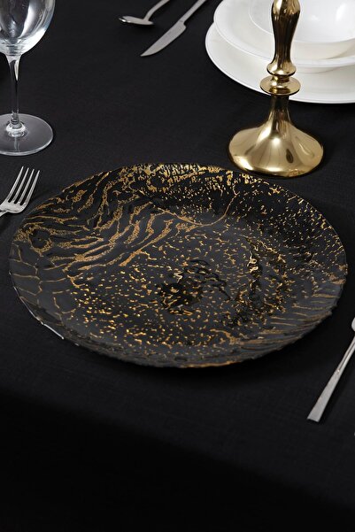 Karaca Home Tiger Siyah Supla 33 Cm