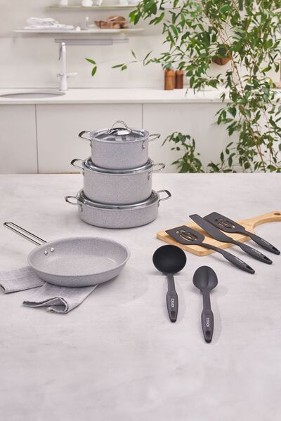 Karaca Biogranit Lena 12 Parça Tencere Seti