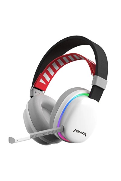 MONKA Hg9069w Echo Bluetooth 7.1 Surround Wireless Gaming Rgb Mikrofonlu Oyuncu Kulaklık Kablosuz