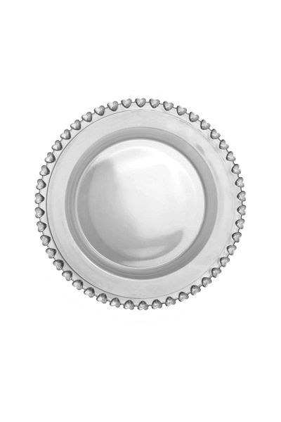 Karaca Glory Anthracite Serving Plate 19 cm
