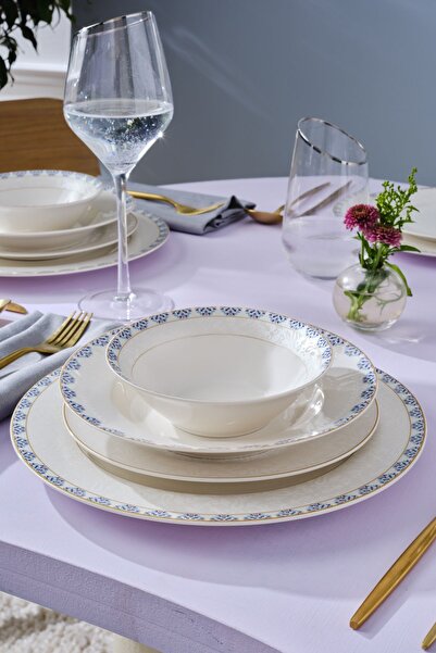 Karaca Casa New Bone 24 Parça 6 Kişilik Yemek Takımı