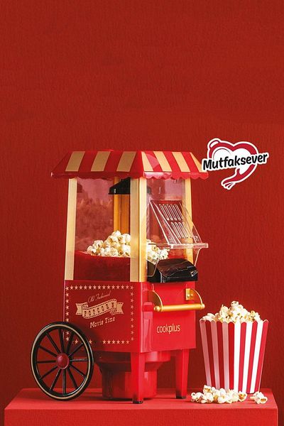 Cookplus Kitchenware Red Corn Popcorn Maker