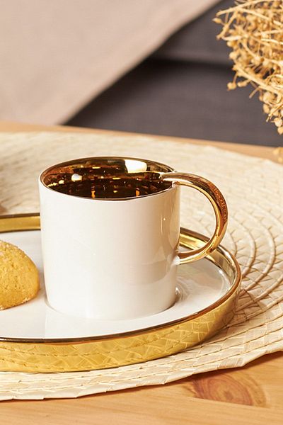 Karaca Levin Presentation Coffee Cup for 2 Persons 100 ml