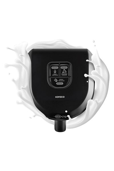 Karaca Shiny Black Memory Hüps Aroma Turkish Coffee Machine