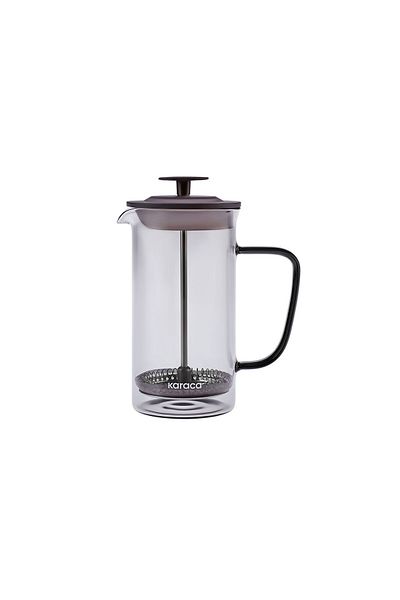 Karaca Valentina 350 ml Borosilicate Glass French Press - Gray
