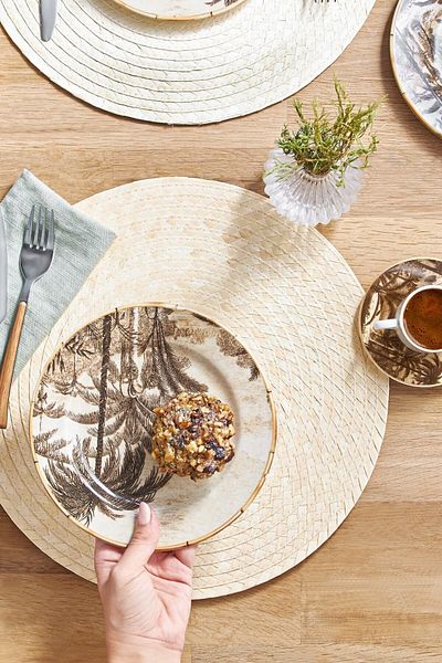 Karaca Palm 6 Piece Cake Set Special for Ramadan Month
