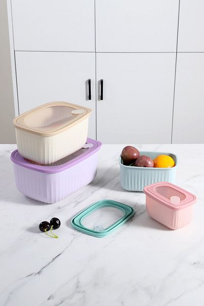 Karaca Grotes 4-Piece Storage Container