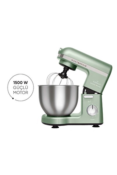 Karaca Mastermaid Chef Stand Mikser Cabbage Green 1500W 5 Lt
