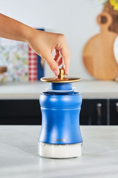 Karaca Blue Berry Vacuum Glass Jar/Storage Container S