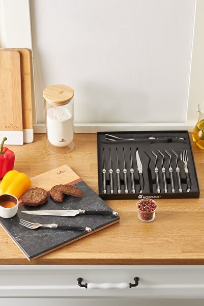 Karaca Western 14 Parça Barbekü Bıçak Seti