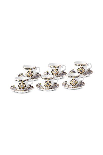 Karaca Galya 6 Personality Coffee Cup 90 ml