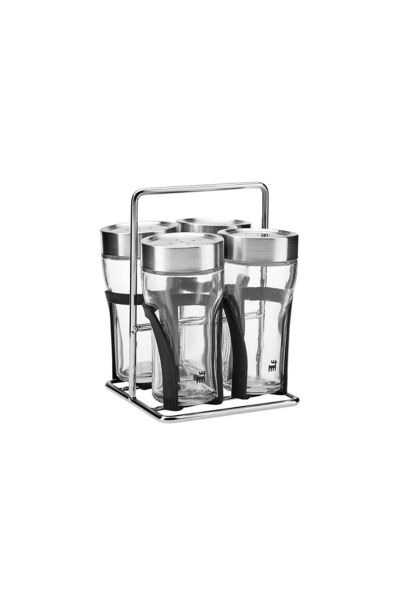 Karaca Danica 5 Piece Square Spice Set with Stand