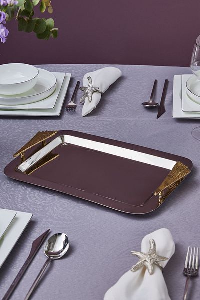 Karaca Home Wing Decorative Tray 36 cm