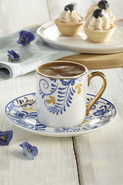 Karaca Celia Coffee Cup Set for 6 People