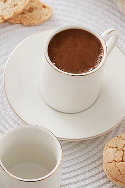 Karaca Elda 6-Personen-Kaffeetassen-Set