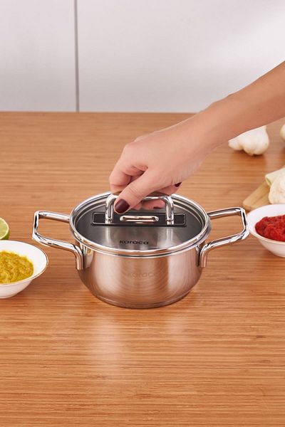 Karaca Grace Induction Base Steel Pot 14 Cm