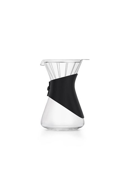 Karaca Borosilicate Glass Dripper Set with 700 ml Brewy Coffee Pitcher - Coffee Brewing