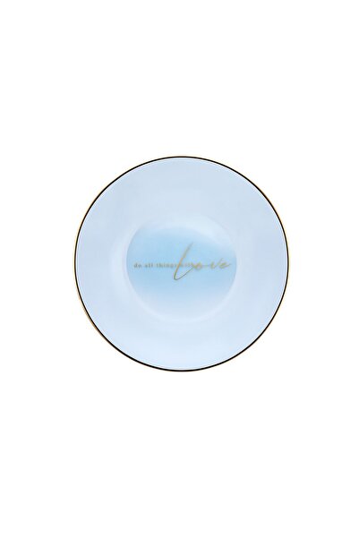 Karaca Simple Glass Cake Set for 6 Persons 19 Cm