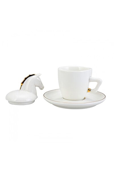 Karaca Std Horse - Classic Coffee Cup Set for 2