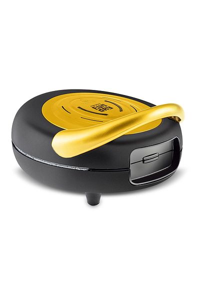 Karaca Pineapple Yellow Funday Removable Plate Waffle Maker