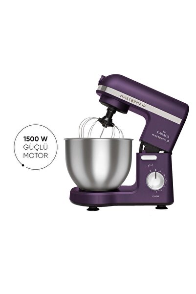 Karaca Mastermaid Chef Stand Mikser Grape Purple 1500W 5 Lt