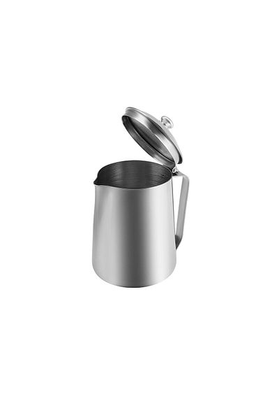 Karaca Oala de lapte Barista Steel cu capac 1,5 Lt