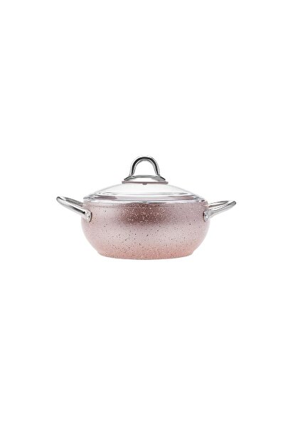 Karaca Avanos Rose Gold Bio Granite Pot 20 cm